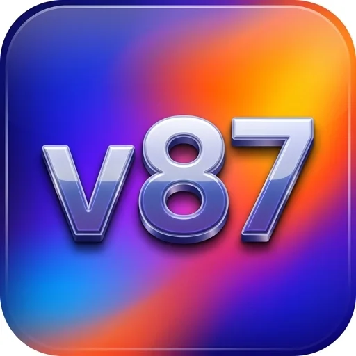v87 Logo - Resmi